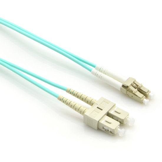 LC-SC Duplex OM3 Multi-mode Fibre Patch Cable