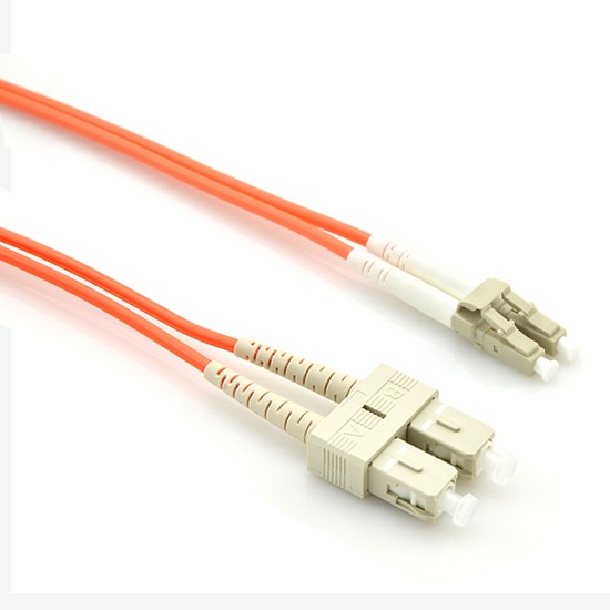 LC-SC Duplex OM1 Multi-mode Fibre Patch Cable