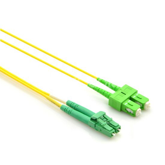 LCA-SCA Duplex Single-mode Fibre Patch Cable (OS1/OS2) – Rapid Optics