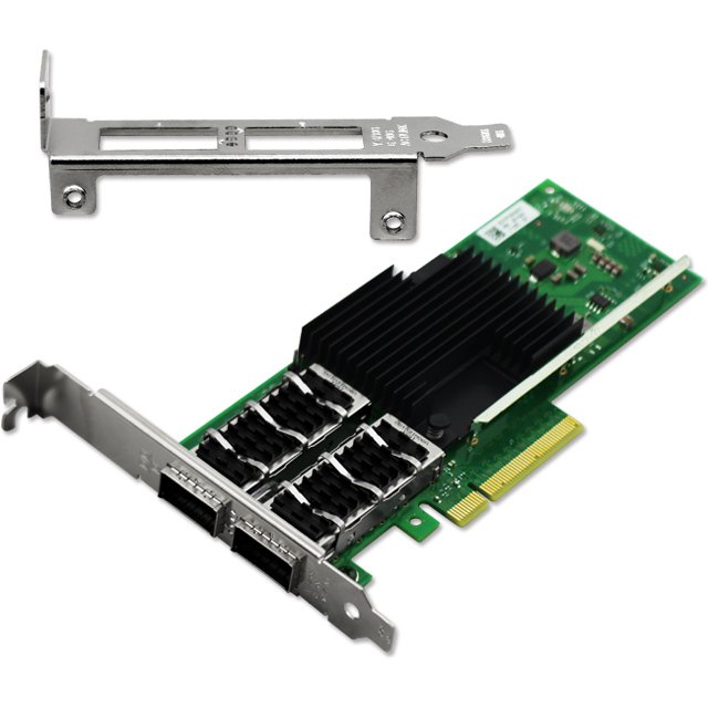 Intel® XL710-BM2 PCIe 3.0 Dual Port QSFP+ 40GbE Ethernet Converged Network Adapter (XL710-QDA2 Equivalent NIC)